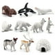 thumbnail image 2 of Animales polares juguete animal oso foca conejo mini juego para niños 30 piezas, 2 of 2