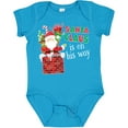 thumbnail image 3 of Inktastic Santa Claus Is On His Way Christmas Boys or Girls Baby Bodysuit, 3 of 5