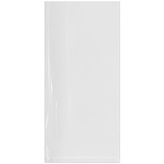 Plymor 7" x 15" (Pack of 100), 2 Mil Flat Open Clear Plastic Poly Bags