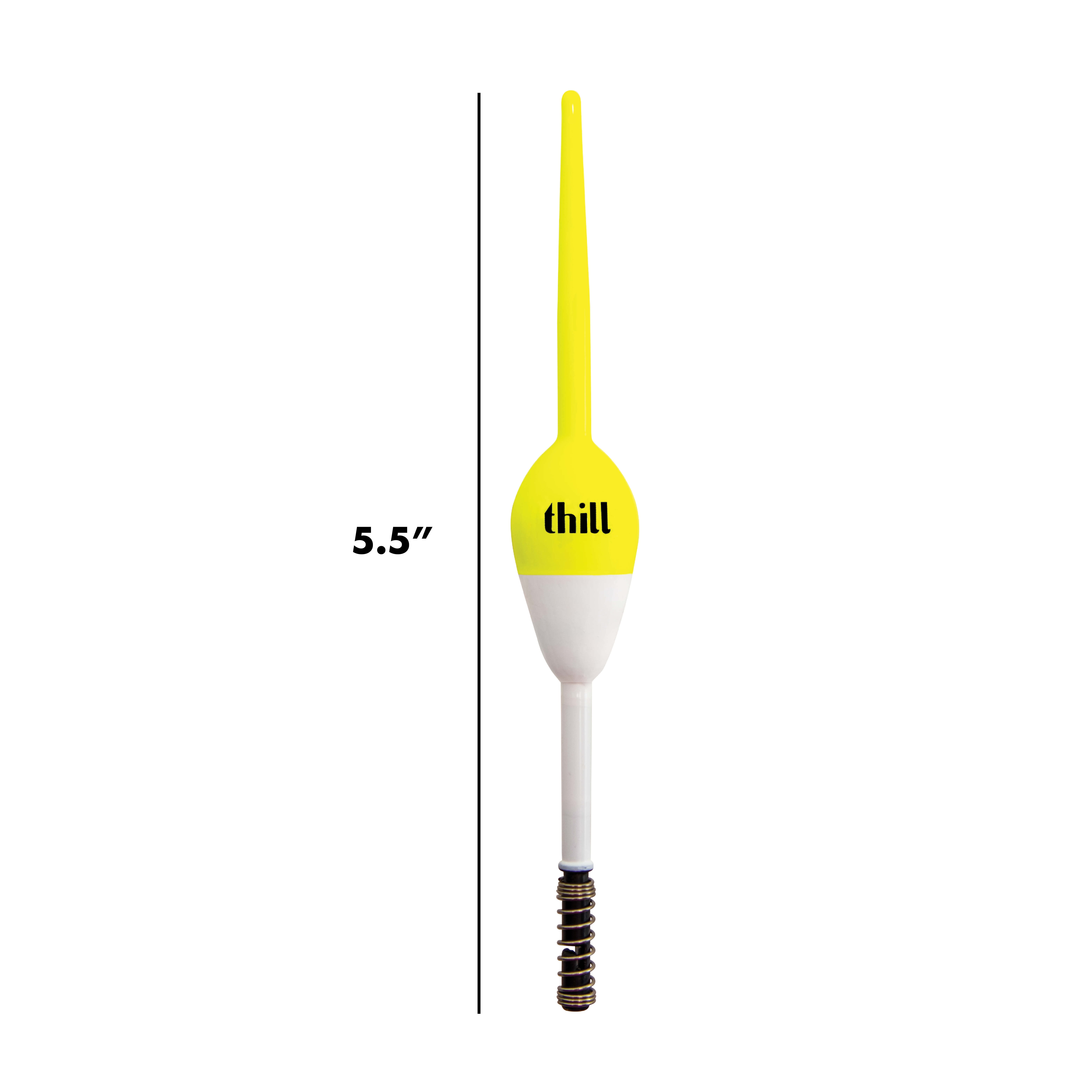Thill America's Favorite Float 3/4 Oval 5 1/2 Spring Yellow