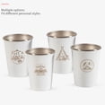 thumbnail image 2 of Yuarrent Juego de 4 piezas Vaso de vino Taza de té Cerveza 350ML Tazas de agua Patrón impreso para Picnic Camping Cubiertos Cocina tipo 5 Type3 NO3, 2 of 6