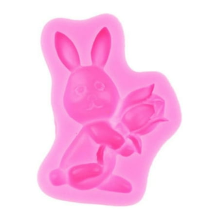 

Clearance! Aedtie Dessert Mold Carrots Sugar Flipping Silicone Easter Rabbit Hand Stick Rose Carrot Shaped Cake Decoration Home Essentials Clearance Sale