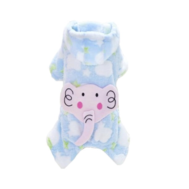 Pijama enterizo súper suave y cálido para perros, talla 4, disfraz de cosplay para mascotas SG