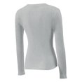 thumbnail image 3 of Women Long Sleeve Scoop Neck Tops Stretch Fitted Casual Tops Tee Slim Fit Fall Going Out Sexy Basic Shirts, 3 of 5