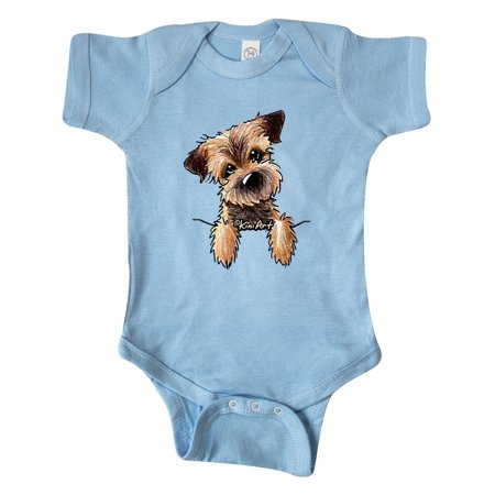 

Inktastic Border Terrier Gift Baby Boy or Baby Girl Bodysuit