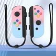 thumbnail image 3 of Para Controlador Juegos NS Switch Compatible Con (degradado Verde Rosa), 3 of 9