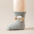 thumbnail image 2 of Playful Cartoon Baby Socks for Toddlers, Soft Cozy Anti- Ankle Crew Socks with Grips, Warm Thermal Winter Thick Socks for Early Steps & Everyday Wear, 9 Pairs for Baby Boys Girls, 2 of 4