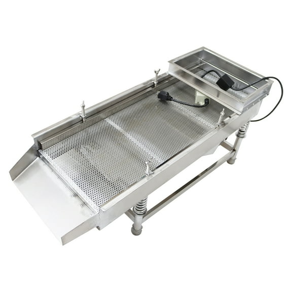 JG30-75 Linear Vibrating Screen Electric Sifter Sieve One Layer One Motor with 6mm Screen