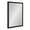 Black, variant on Kate and Laurel Evans Modern Wall Mirror, 18" x 24", Black, Contemporary Chic Accent Mirror
