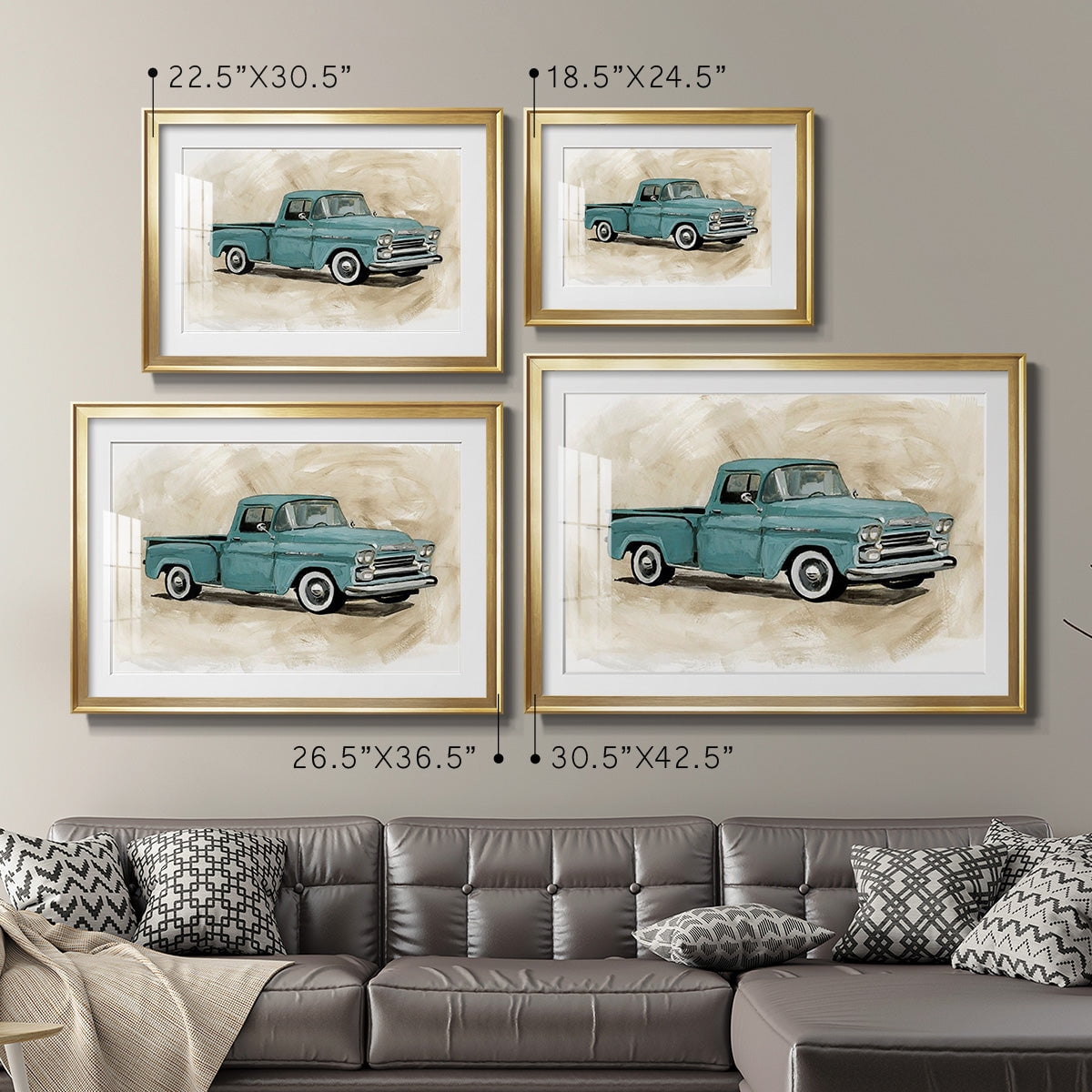 Pickup III Premium Framed Print - Ready to Hang