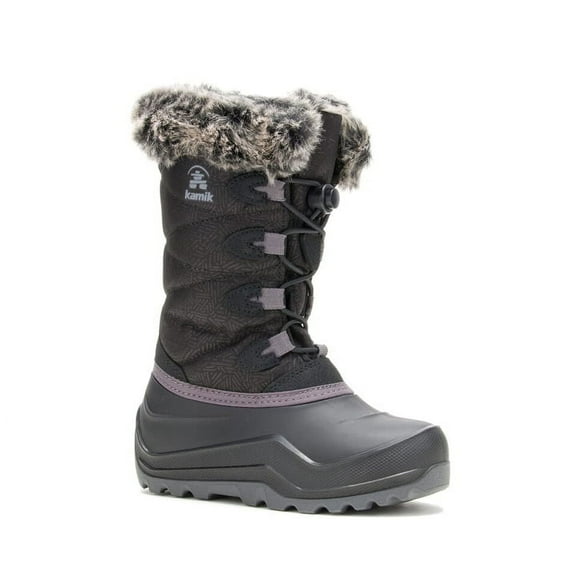 Kamik Girls' The Snowgypsy 4 Winter Boot Black - NF8998-BLK BLACK