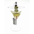 thumbnail image 2 of Raz Imports Martini Christmas Ornament, Clear, 1 Count, 2 of 6