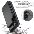 thumbnail image 5 of For Samsung Galaxy A37 A57 Case with Card Holder, Wallet Case for Women Men with RFID Blocking, Durable Leather Kickstand Magnetic Clasp Shockproof Phone Case, 5 of 11