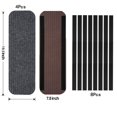 thumbnail image 2 of 4 Pcs RV Step Covers Rug19.5X7.5 Inch Adhesive RV Stair Covers Mobile Home Step Mats for , Step, 2 of 7