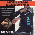 thumbnail image 6 of Ninja MTB Hooligan Elbow Pad - Heavy Duty BMX and Mountain Bike Elbow Pads for Great Protection (XL), 6 of 9