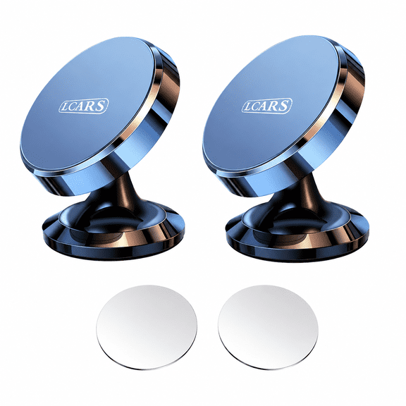 Magnetic Car Phone Mount for Dashboard - Strong Magnet Phone Holder for Car, Alloy Metal Cell Phone Stand for iPhone & Android, Universal Car Accessories
