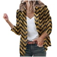 thumbnail image 2 of Aboser Casual Blazers for Women Work Office Blazer Jackets Lapel Open Front Cardigan Long Sleeve Business Suit Jacket Plus Size Fashion Blazers, 2 of 5
