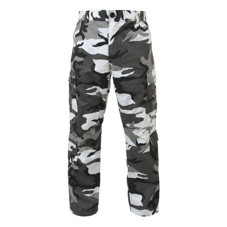 Baggy City Camo Cargo Pants, with 8 Pockets