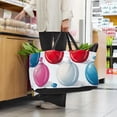 thumbnail image 6 of Bowling Versatile Oxford Cloth Reusable Storage Box - Foldable, Large Capacity Beach Bag, Shopping Bag, and Decorative Box, 6 of 7