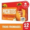 thumbnail image 2 of McCain® Pizza Pockets® Trois Fromages, Fabriqué au Canada avec des Ingrédients Canadiens et Importés 12 x 100g, 2 of 9