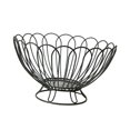 thumbnail image 4 of Tongina Fruit Basket Fruit Serving Basket Round Snack Holder for Bread Fruit Veggies Medium Black, 4 of 8