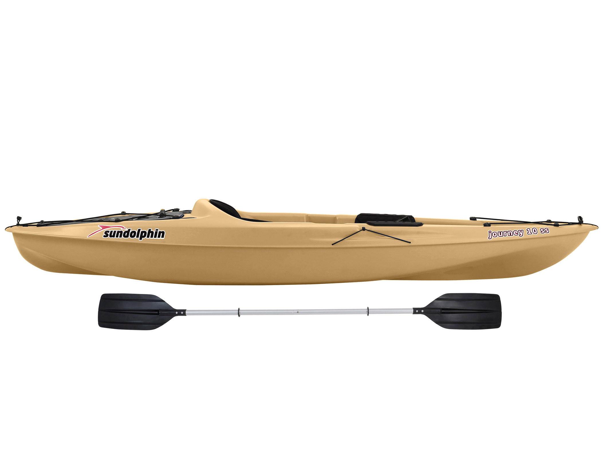 Sun Dolphin Journey 10' Sit-On Angler Kayak, Paddle Included - Walmart.com