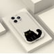 thumbnail image 3 of Muestra tu estilo: funda plateada arcoíris de doble capa esmerilada con ilustración peculiar para iPhone 15 Pro Max 14 13 12 Pro 11, 3 of 4