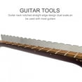 thumbnail image 4 of Guitar Accessory Electric Guitar  Neck Fretboard Notched Straight Edge And Fret Rocker Leveler Tool Silver, 4 of 8