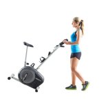 weslo pursuit ct 2.4 upright exercise bike in black
