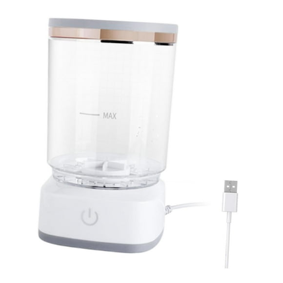 Lavadora de brochas de maquillaje, herramienta de lavado y limpieza de brochas, multiusos, secado rápido, suministro automático de salón para el baño