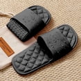 thumbnail image 3 of Deago Portable Foldable Travel Slippers for Women Men Lightweight Non-Slip Quick Dry House Indoor Slides Bathroom Shower Shoes Spa Gym Swimming Beach Sandals, 3 of 9