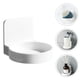 thumbnail image 2 of 1pc decorativo almacenamiento estante baño baños de artículos de tocador soporte de pared soporte de pared blanco, 2 of 5