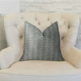 thumbnail image 2 of Plutus Trivoli Circle Handmade Luxury Double Sided Pillow - Gray & Cream - 12in. x 20in., 2 of 3