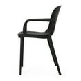 thumbnail image 3 of Black Perforated Outdoor Chair Set / Add Style to Backyard, 3 of 7