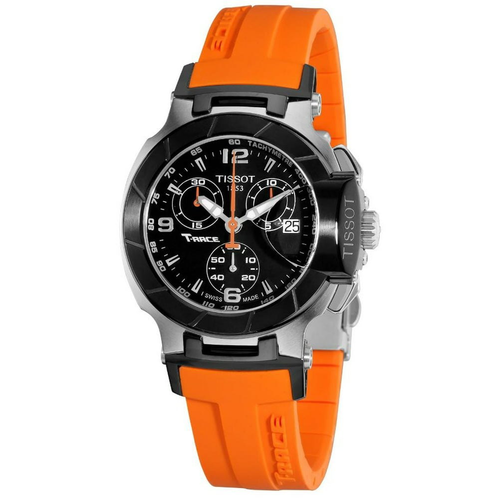 Tissot Tissot T Race Chronograph Orange Ladies Watch T0482172705700