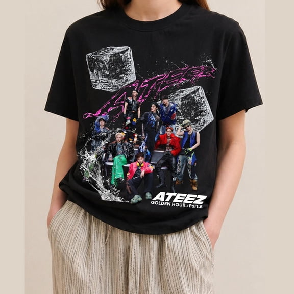 ATEEZ Golden Hour Part 5 Graphic T-Shirt, In Your Fantasy Unisex Tee