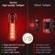 thumbnail image 3 of FloreceBien 2 luces LED traseras para bicicleta, luz de bicicleta recargable por USB, potentes luces LED delanteras para bicicleta, IP65 resistente al agua con 4 modos, luces de ciclismo para, 3 of 5