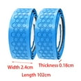 thumbnail image 7 of 2 Pieces Golf Grip Wrapping Tapes Nonslip New Regripping Solution Convenient PU Leather Innovative Golf Club Accessories Golfer Gift Blue, 7 of 7