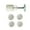 B, variant on YIEMEEN Flower Pattern Moon Cake Mold Cookie Stamps Hand Press Cookie Dessert Cutters