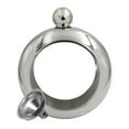 thumbnail image 4 of Hi,Fancy 304 Stainless Steel Flask Bracelet 3.5oz Hip Flask Bangle Flask Bottle Whiskey Flask with Funnel, 4 of 5