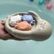 thumbnail image 2 of Baby bath water toy - Seal Family Bath Adventure Set, 1 Mother Seal and 3 Baby Seals, Soft Vinyl Material, One-Piece No Hole Design (Seal), 2 of 5