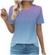 thumbnail image 1 of Pantalones Cortos para las Mujeres Sexy Cuello Redondo de Moda Casual de Manga Corta de Poliéster, Blusa de Verano de Primavera para el Uso Diario, 1 of 5