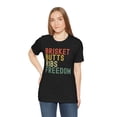 thumbnail image 5 of Brisket Butts Ribs Freedom BBQ meat smoker meat lover Unisex T-shirt, 5 of 8