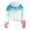 White, variant on Ulitacool Hoodies For Girls Fall Winter Sweatshirt Kids Active Full Sleeves Hoodies Sweatshirts Hooded Short Pullover Letter Print Striped Teen Crop Tops Oversize Outfits 6-7 Years White