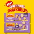 thumbnail image 2 of Lunchables Snackables with Colby and Monterey Jack Cheese, Mini Crackers and Chocolate Chip Graham Crackers Snack Kit, 2 Trays, for On-the-Go Snacking, 2.64 oz, 2 of 15