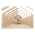 thumbnail image 3 of Tiptophomedecor 3D Illusion Wallpaper Wall Mural - Abstract Corridor, 3 of 4