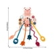 thumbnail image 3 of Juguetes Para Niño Rompecabezas divertido de animales para niños que tiran de los dedos, mastican y agarran, juguete educativo temprano. Juguetes Para Bebe 1 Año, 3 of 6