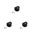 thumbnail image 4 of Soporte de pared antideslizante Yuarrent 10pcs Set Color Negro Metal 2 cm, 4 of 6
