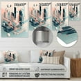 thumbnail image 4 of Designart "Pastel Serenity Mid-Century Bliss I" Minimalism Metal Art Print, 4 of 5