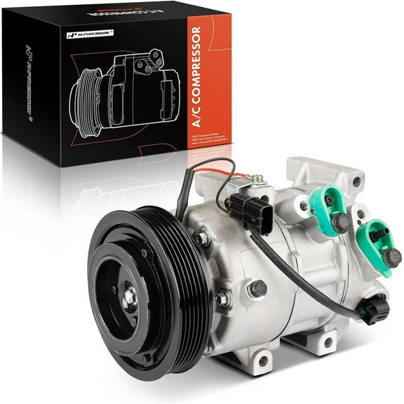 A-Premium Air Conditioner AC Compressor with Clutch Compatible with Hyundai Kona 1.6L 2018-2021